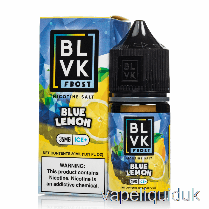 Blue Lemon - BLVK Frost Salts - 30mL 35mg Vape Liquid